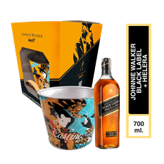 Whisky Johnnie Walker Black Label 700ml + Hielera