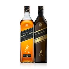 Whisky Johnnie Walker Black Label 700ml +  Whisky Johnnie Walker Double Black 700ml