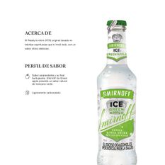 Coctel Smirnoff Ice Green Apple Botella 275 Ml