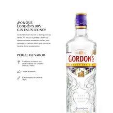 Ginebra Gordon's Dry Gin 700 Ml
