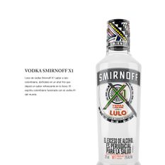Vodka Smirnoff X1 Shots Sabor A Lulo