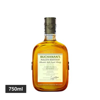 Whisky Buchanans Malt Edition 750ml + Bolsa