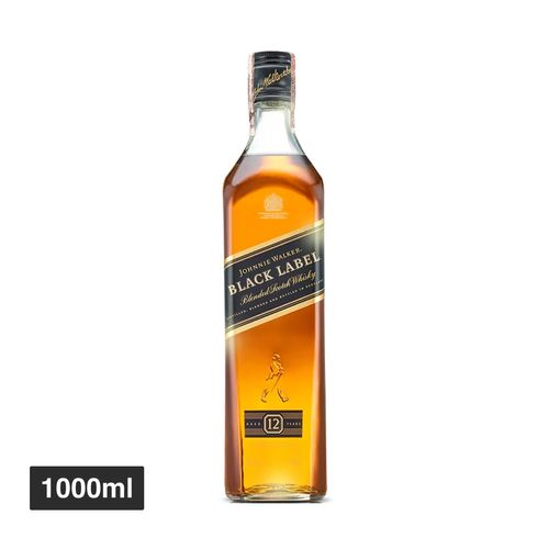 Whisky Johnnie Walker Black + Bolsa