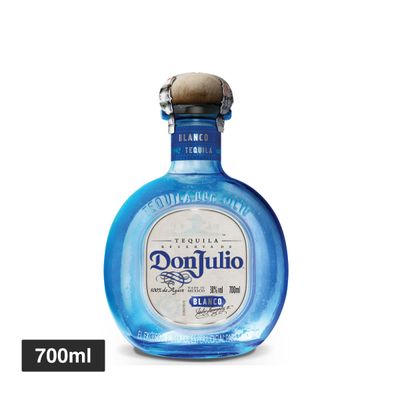 Tequila Don Julio Blanco 700ml + Portavasos + Bolsa