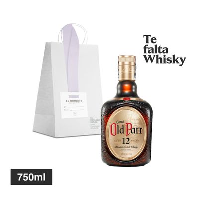 Whisky Old Parr 12 años + Bolsa