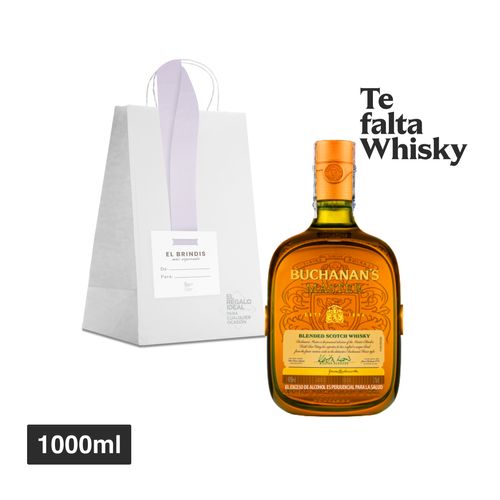 Whisky Buchanans Master + Bolsa