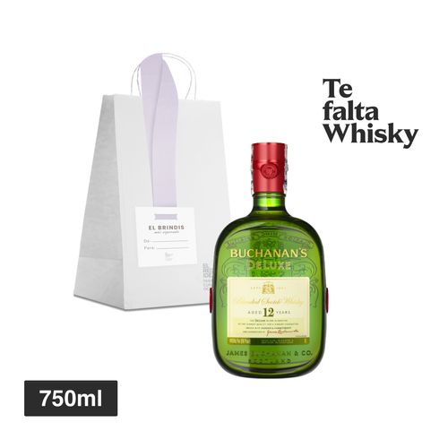 Whisky Buchanans DLuxe + Bolsa