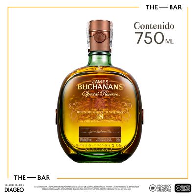 Whisky Buchanan's 18 Anos 750 Ml