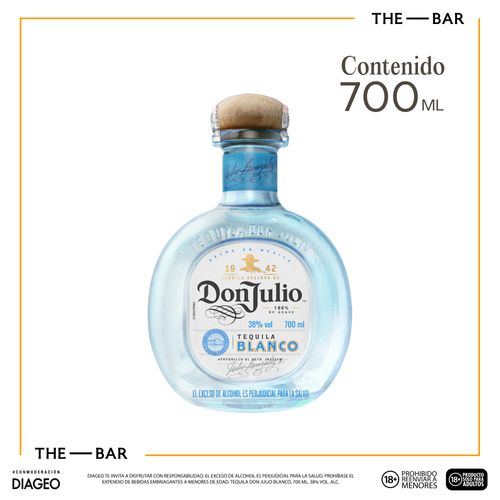 Tequila Don Julio Blanco 700 ML