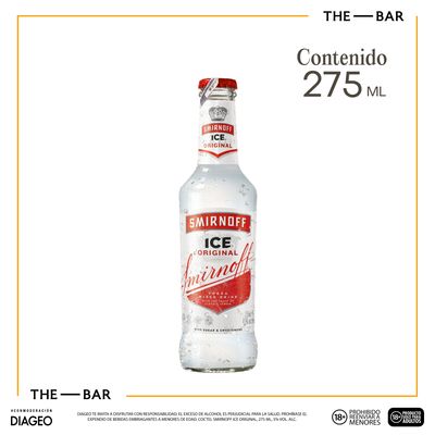 Coctel Smirnoff Ice Botella 275 Ml