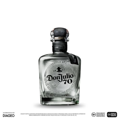 Tequila Don Julio 70 Cristalino 700 Ml