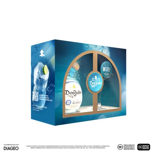 Kit Día de La Margarita -Don Julio Blanco x 700ml