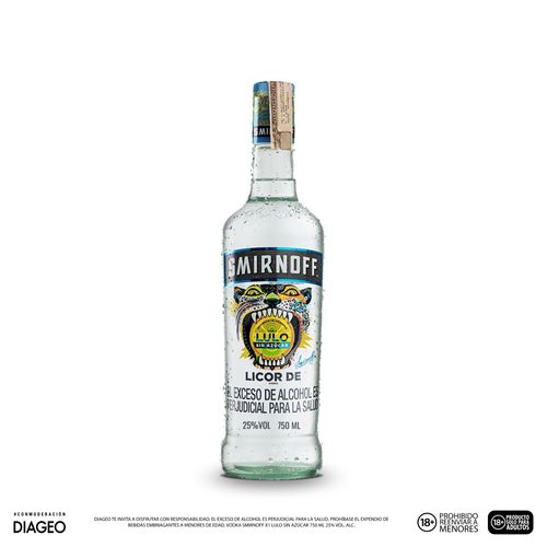 Vodka Smirnoff X1 Lulo Sin Azúcar