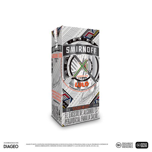 Vodka Smirnoff X1 Lulo Sin Azúcar